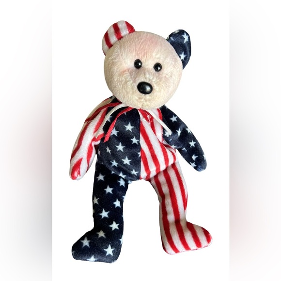 Forth Of July TY Beanie Babies Set - Picture 2 of 8